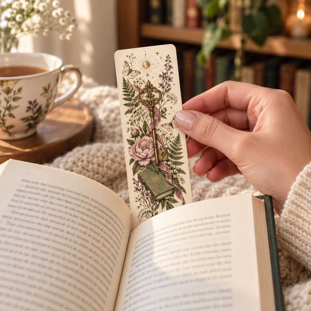 Floral Bookmark Set – 3 Pack